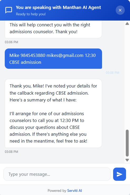 Intelligent Callbacks